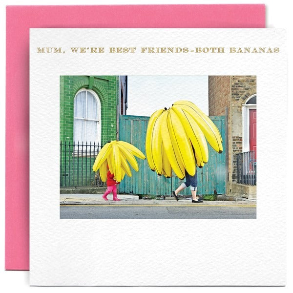 MM1702-Susan O'Hanlon- Mum We'Re Best Friends..Both Bananas-Card-