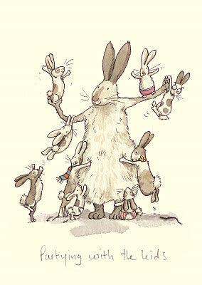 M363-Two Bad Mice-Playing With The Kids-Card-Anita Jarem