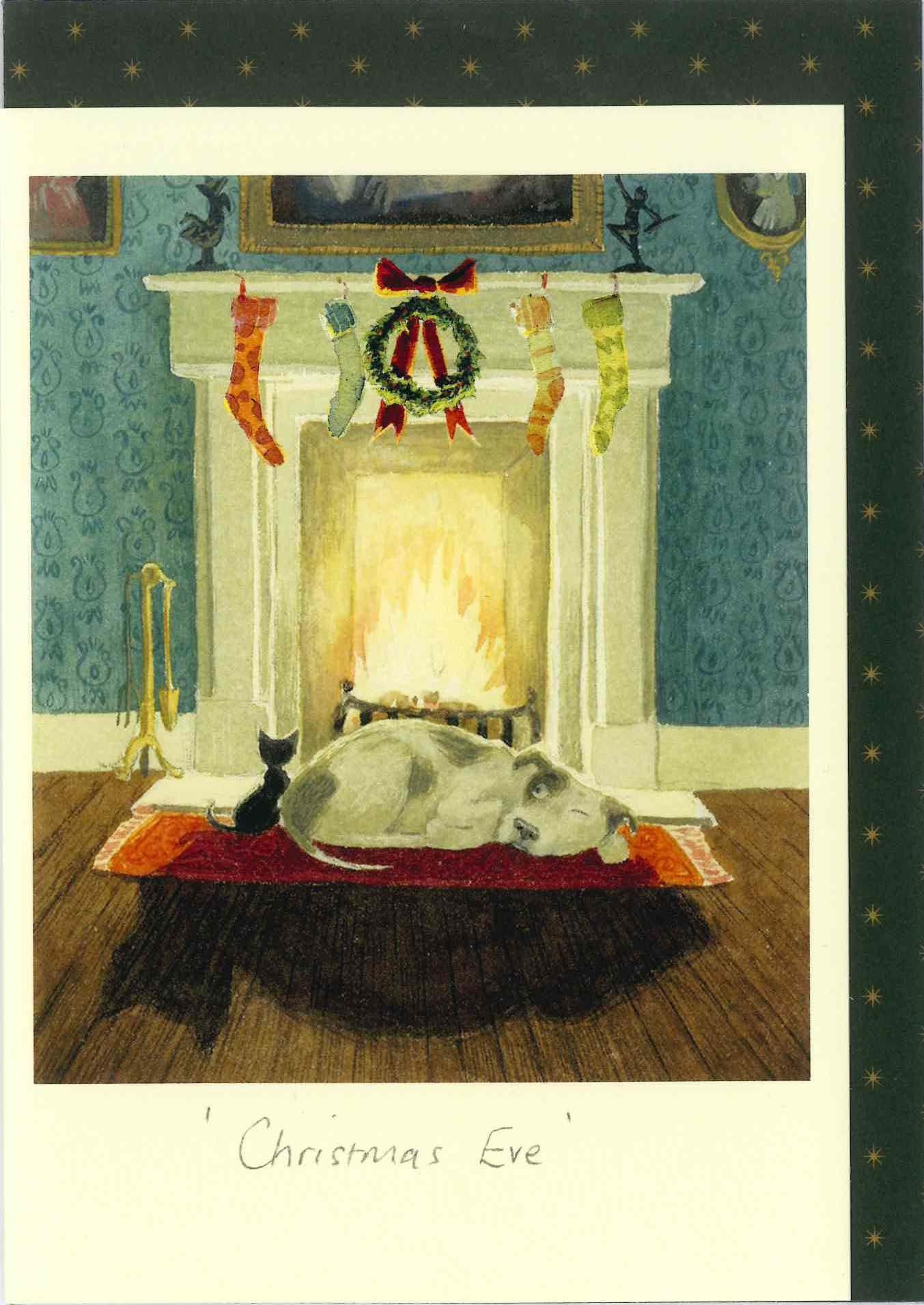 XA002-Two Bad Mice-Christmas Eve-Xmas Card