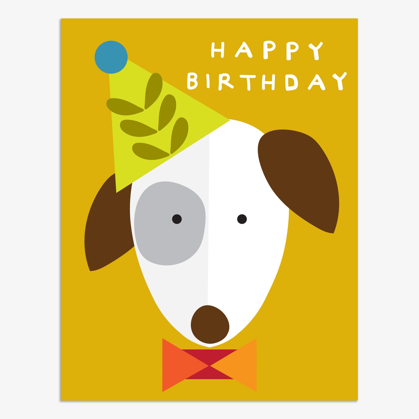 BP044-Think of Me-Happy Birthday Dog-Card-Boop