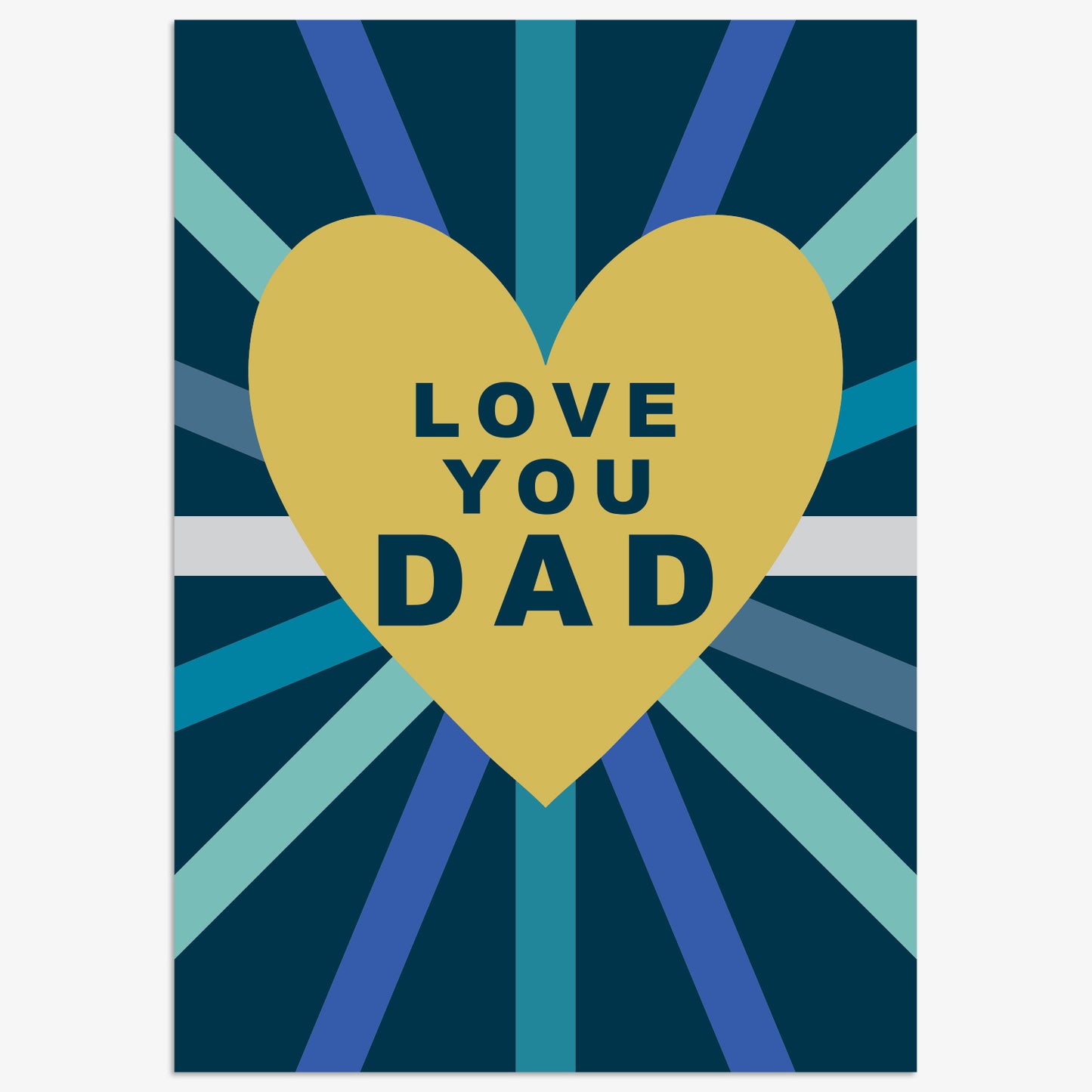 FDR050-Think of Me-Love You Dad-Card-