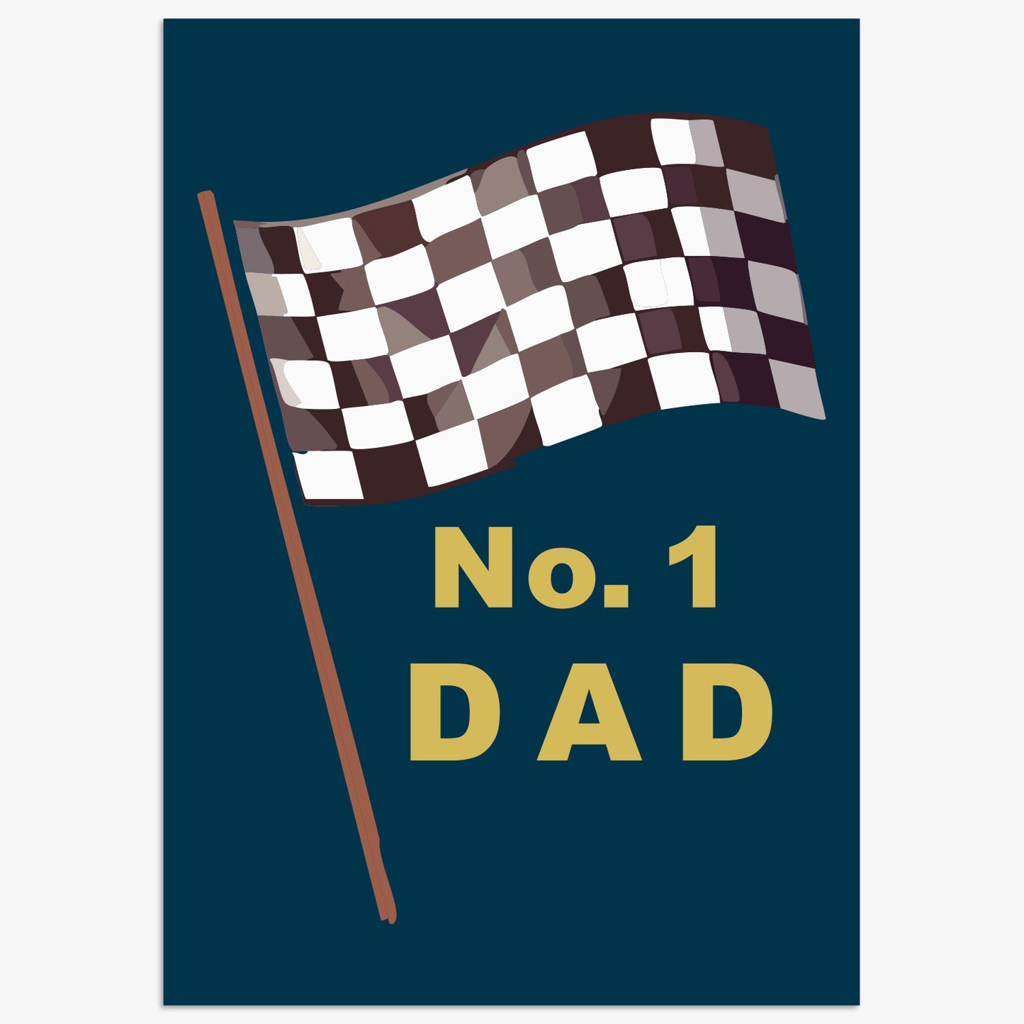 FDR051-Think of Me-No.1 Dad-Card-