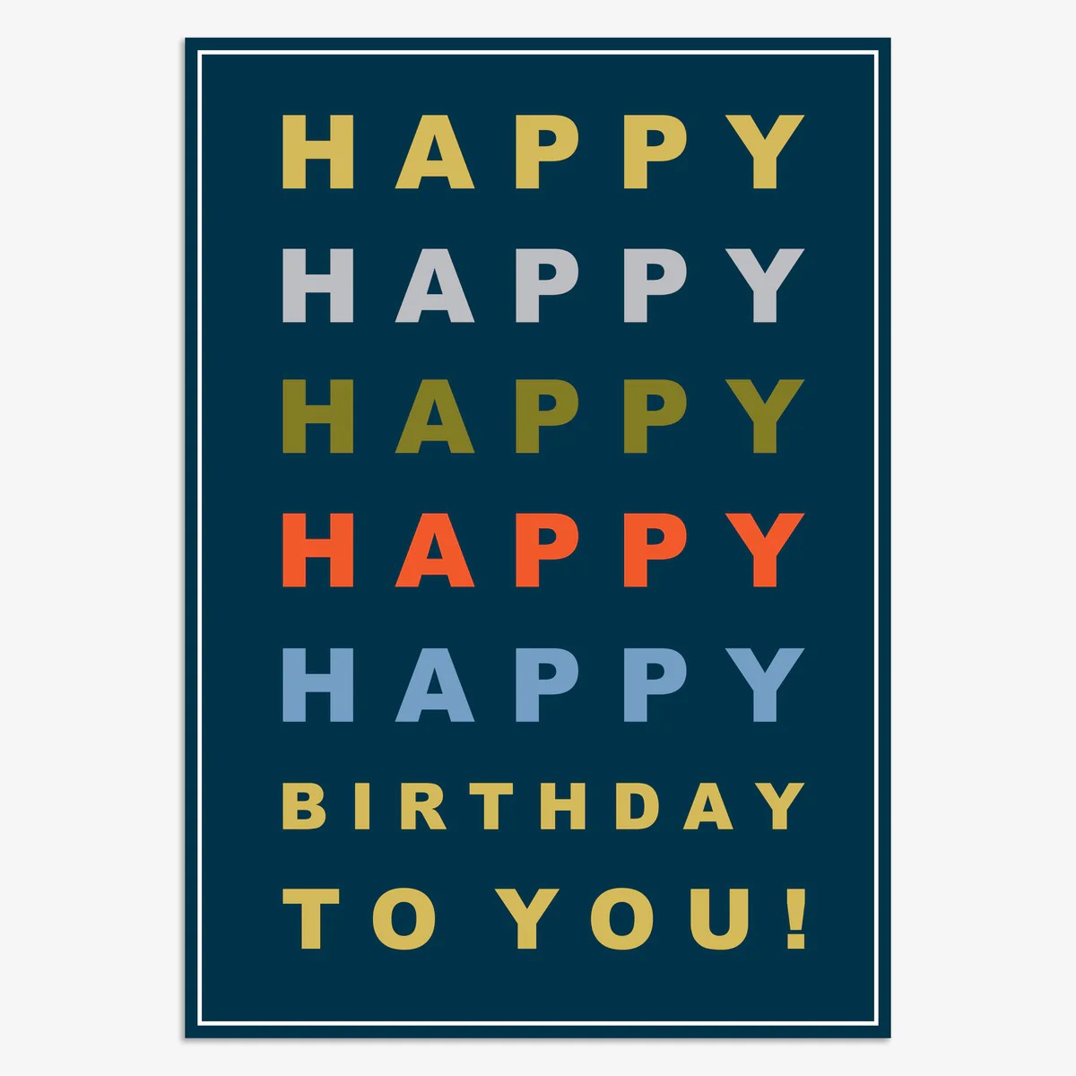 HWL070-Think of Me-Happy Birthday To You-Card-Howl
