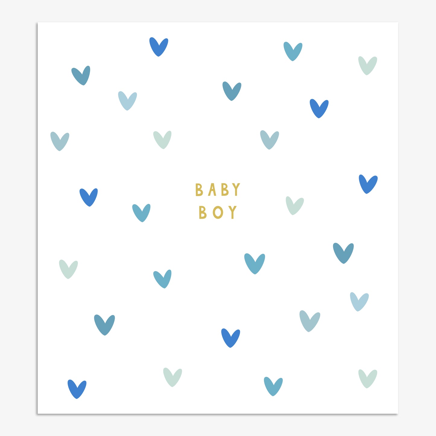 LK002-Think of Me-Baby Boy Blue-Card-Lark