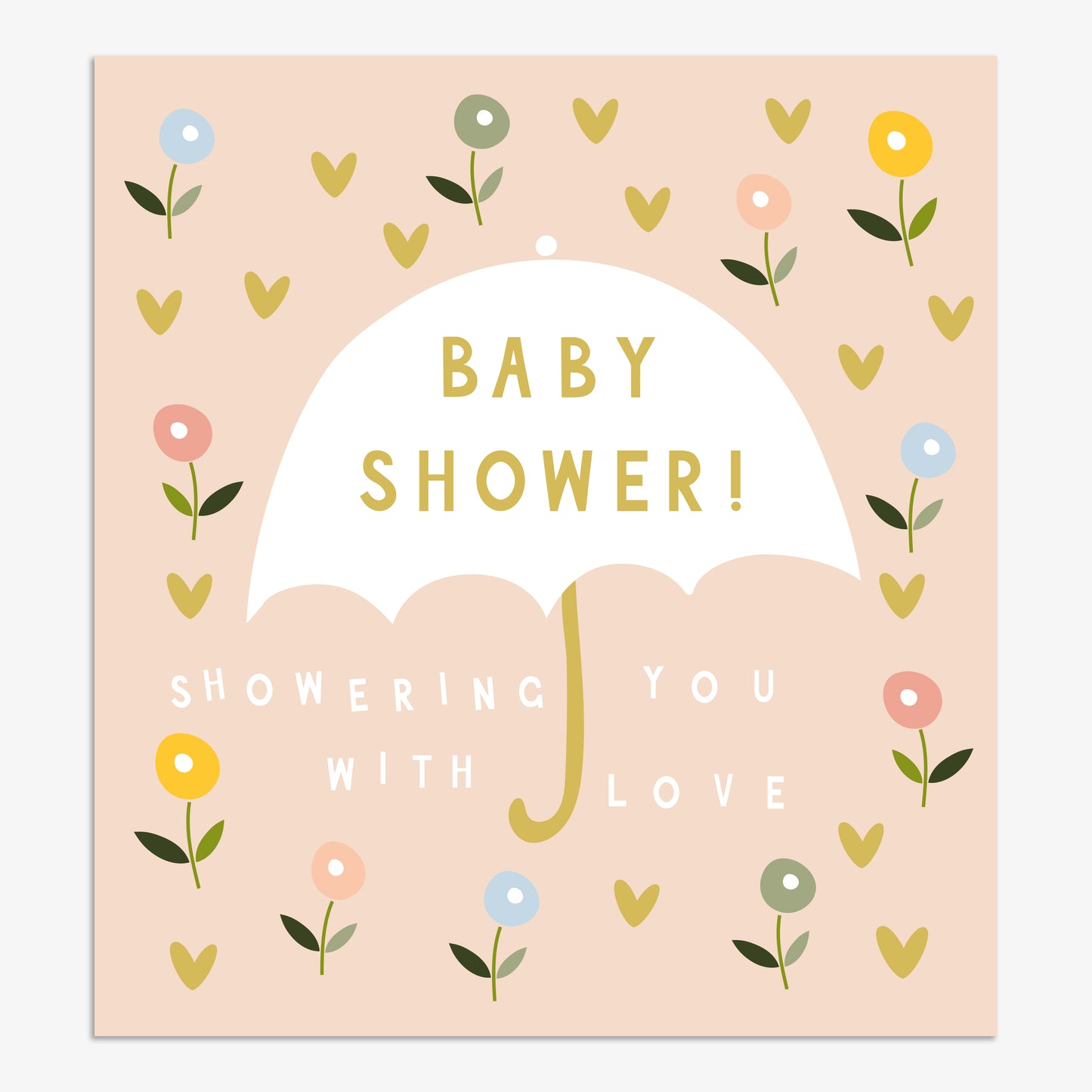 LK006-Think of Me-Baby Shower-Card-Lark