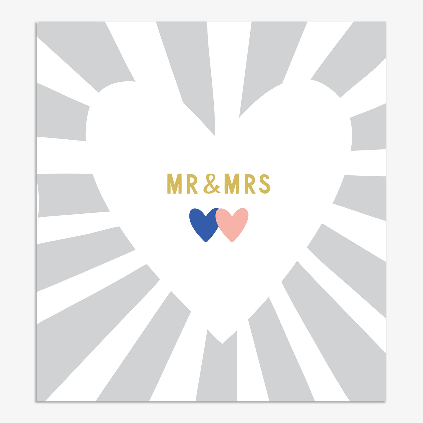 LK009-Think of Me-Mr & Mrs-Card-Lark