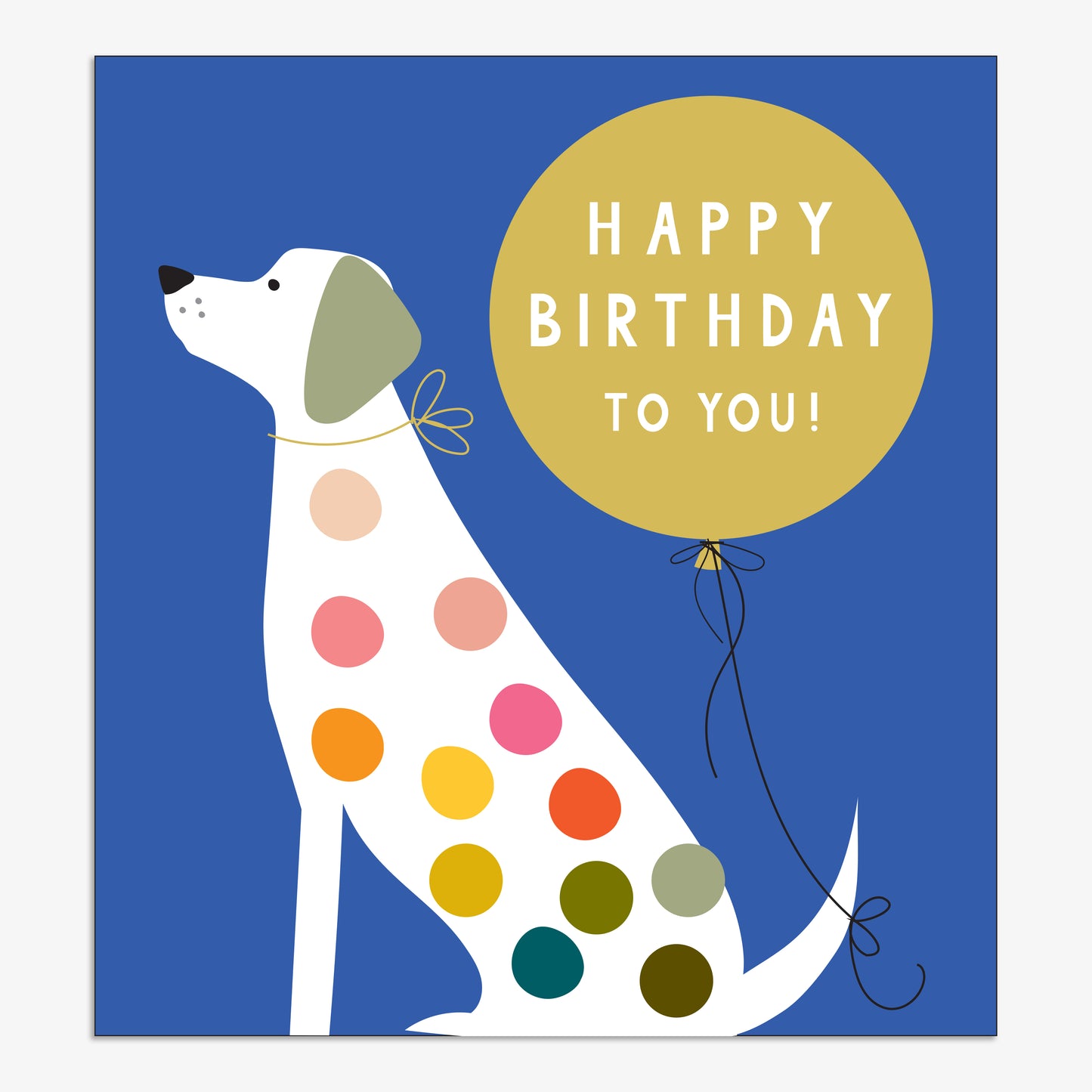 LK023-Think of Me-Happy Birthday Dog-Card-Lark