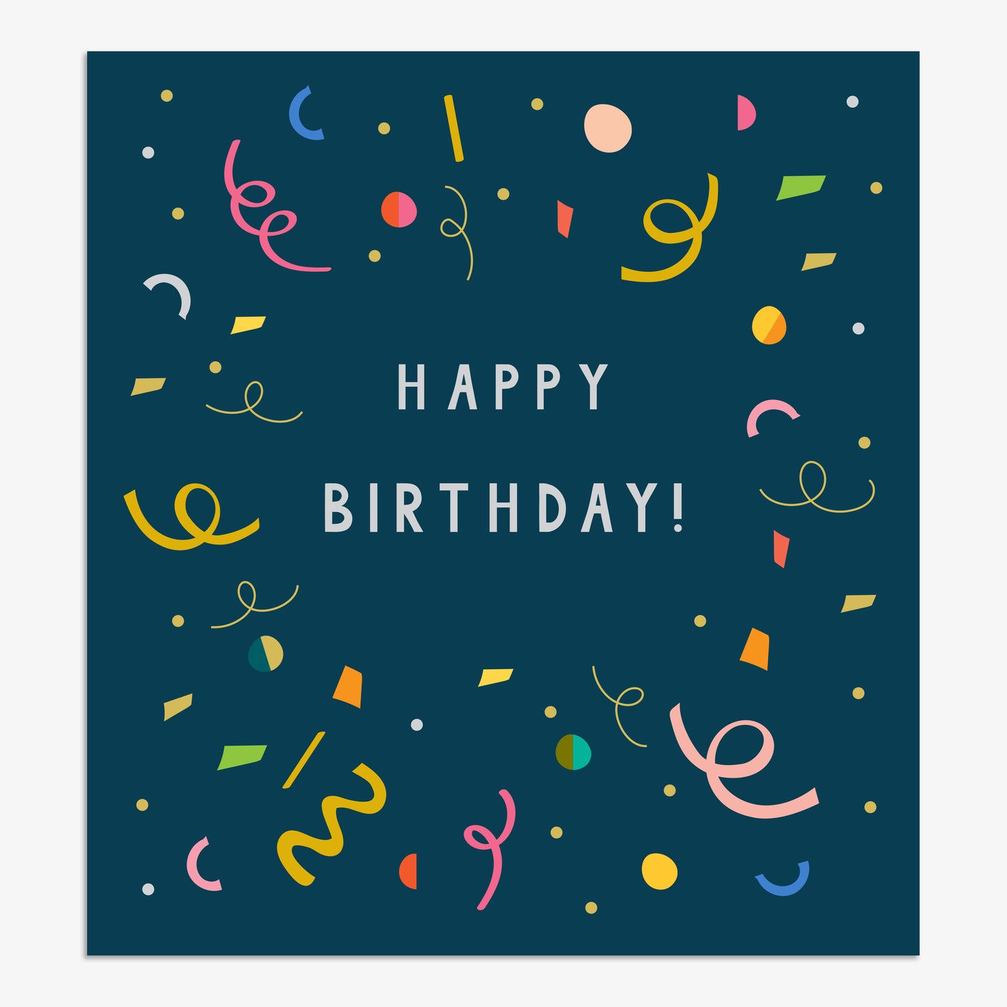 LK025-Think of Me-Happy Birthday Confetti-Card-Lark