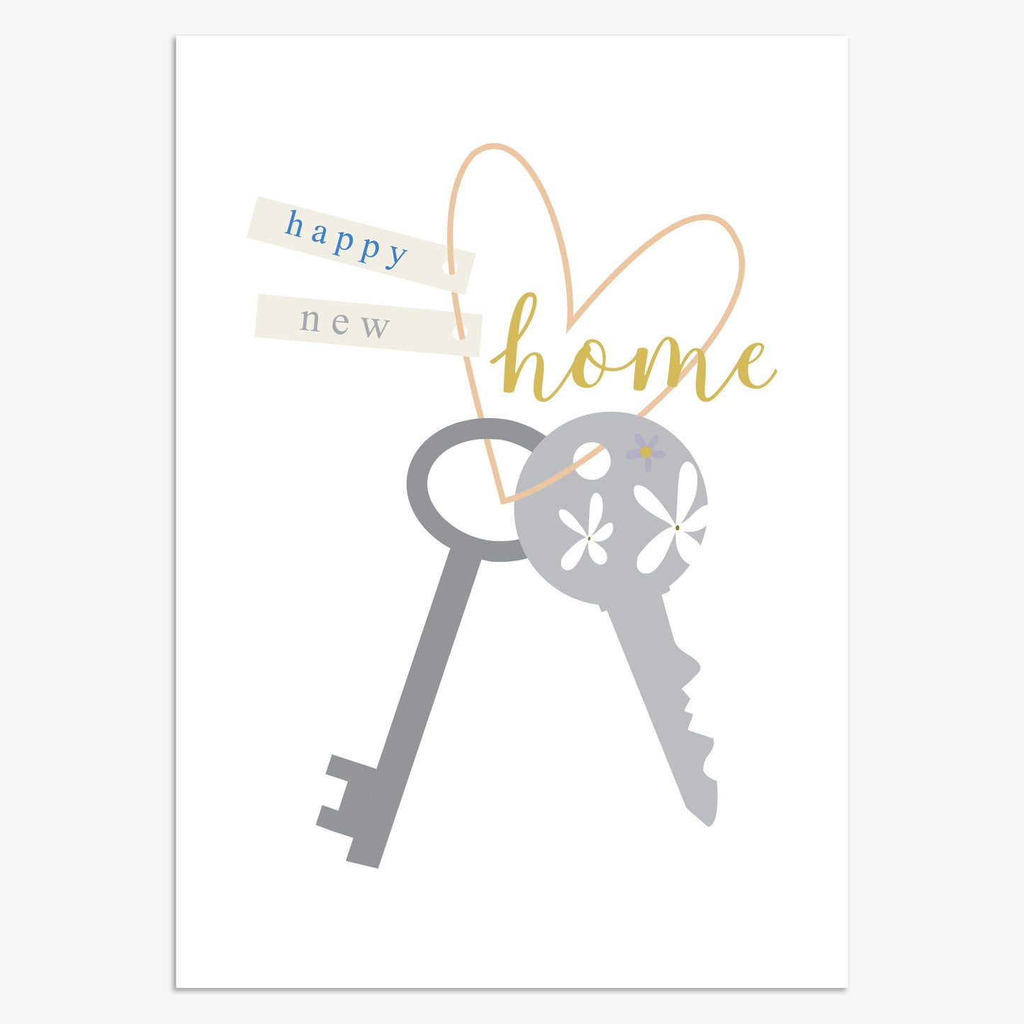 OJ019-Think of Me-Happy New Home-Card-Overjoyed