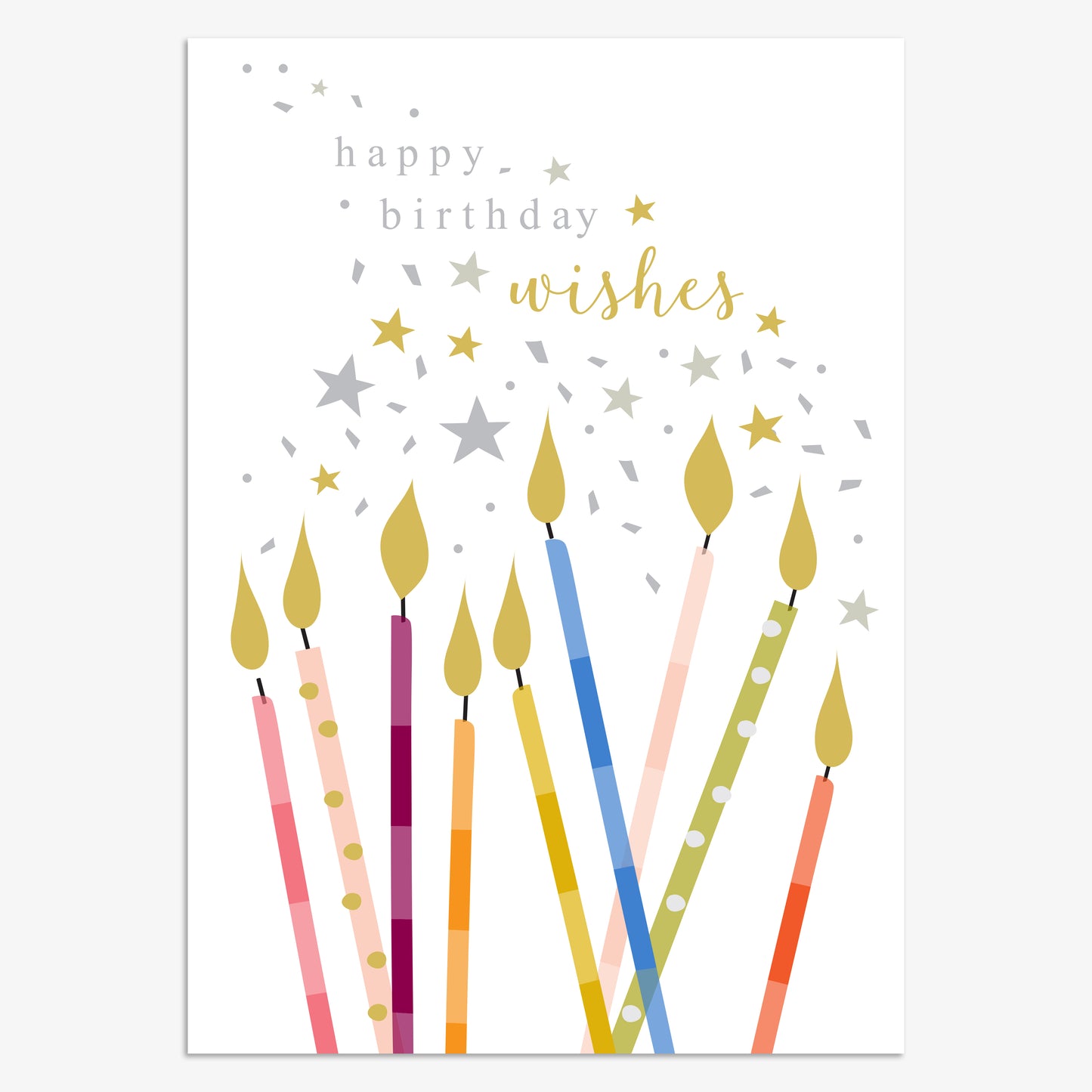OJ029-Think of Me-Happy Birthday Wishes-Card-Overjoyed