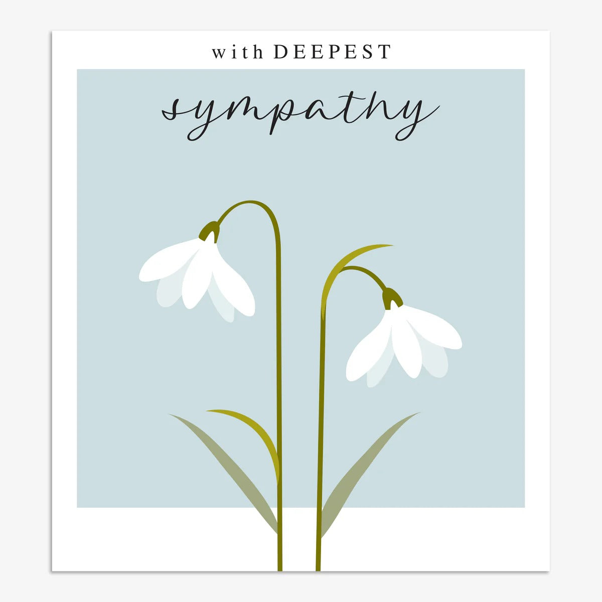 SML027-Think of Me-With Deepest Sympathy-Card-Smile