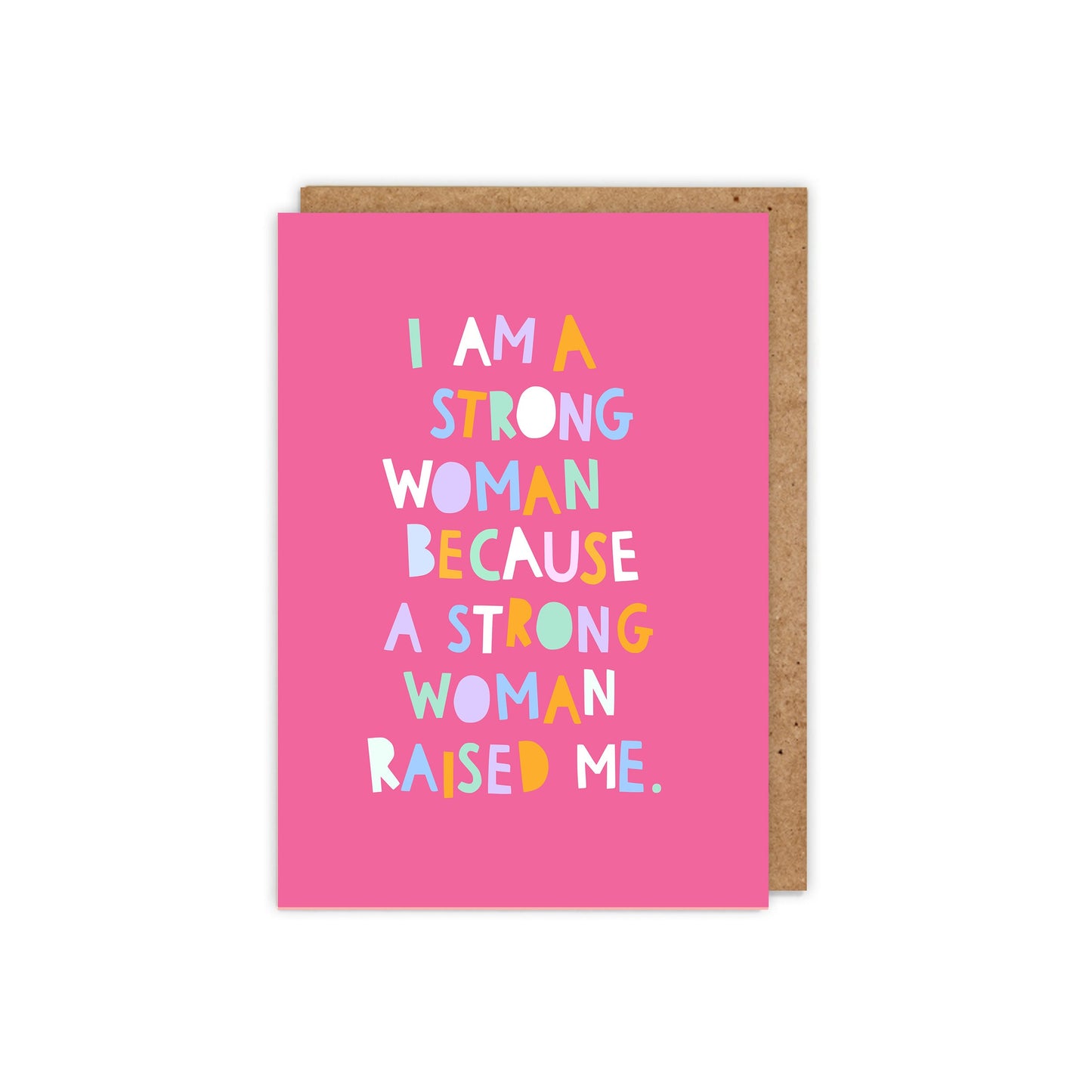 ZSM002-Zoe Spry-I Am A Strong Woman-Card-
