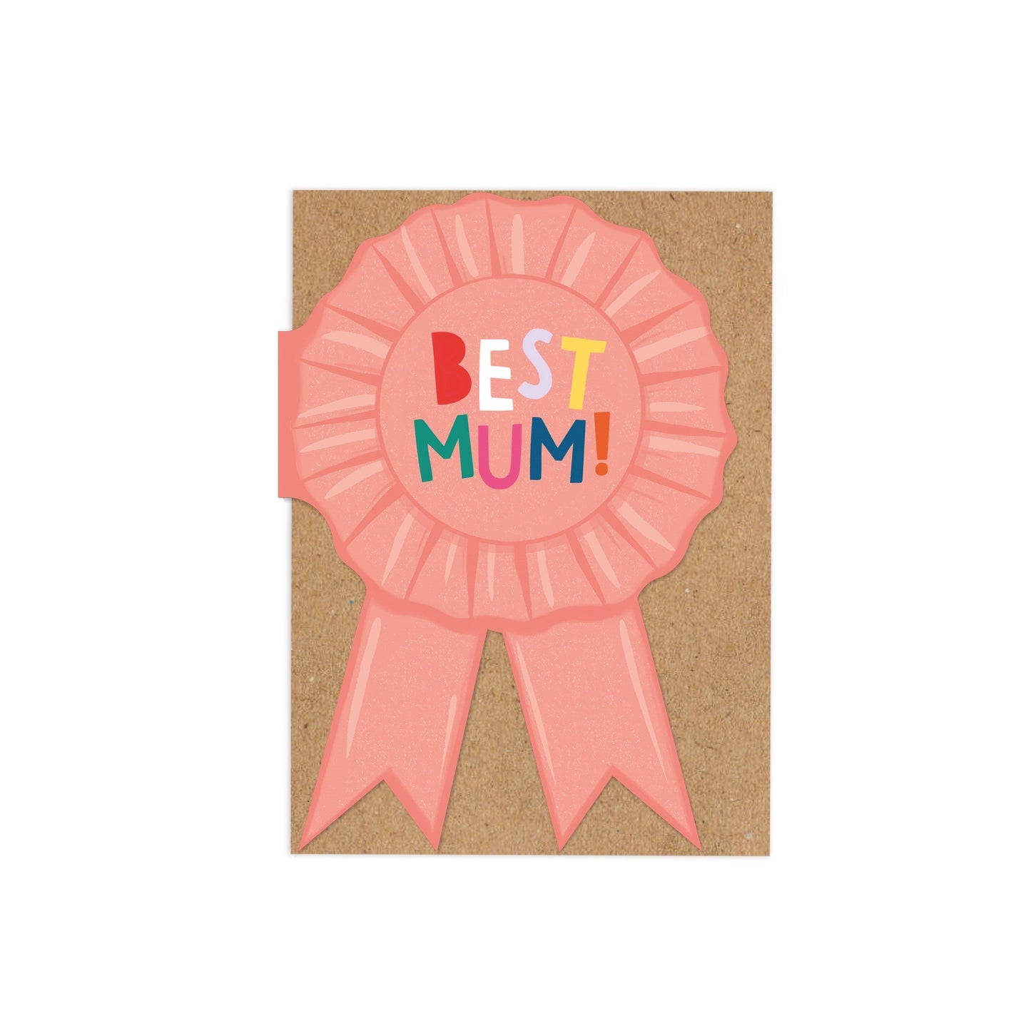 ZSS005-Zoe Spry-Best Mum Diecut Rosette Card-Card-