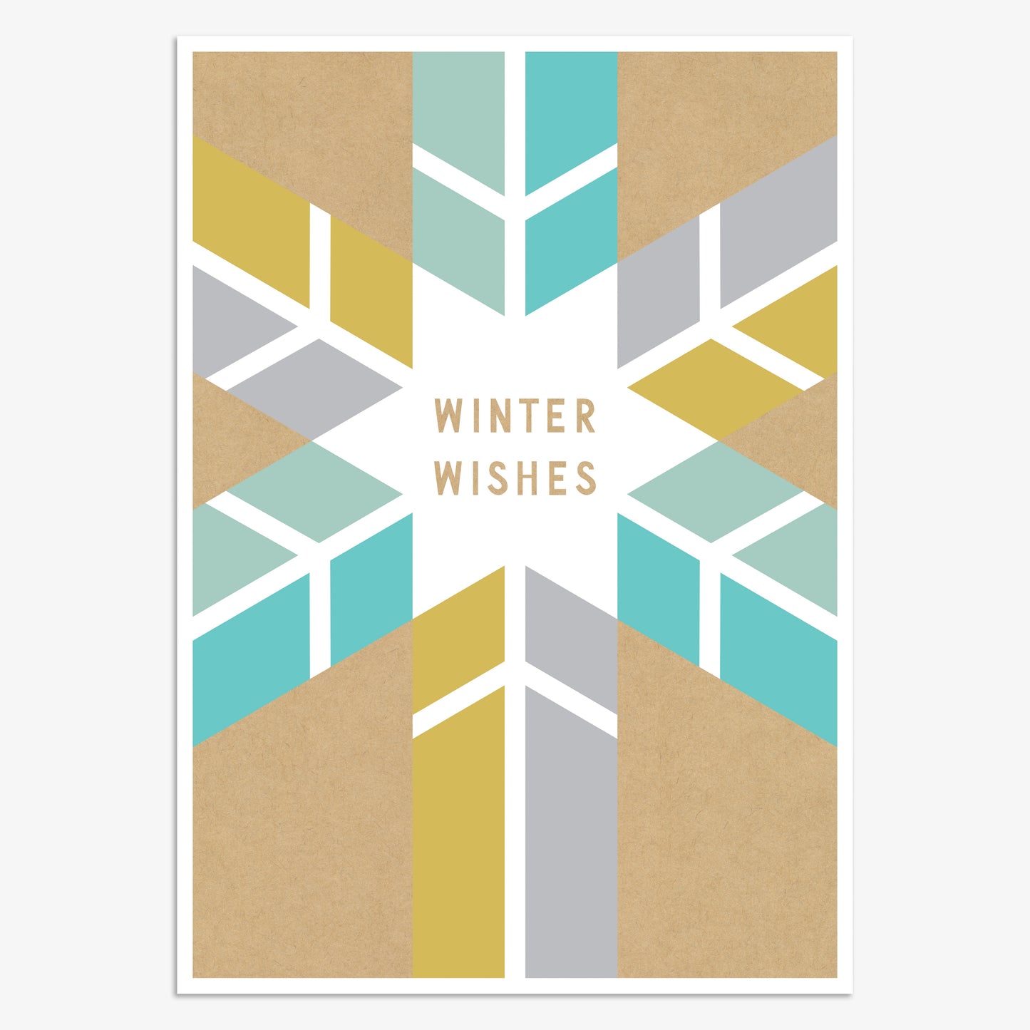 HJX020-Think of Me-Winter Wishes-Xmas Card-Holly Jolly