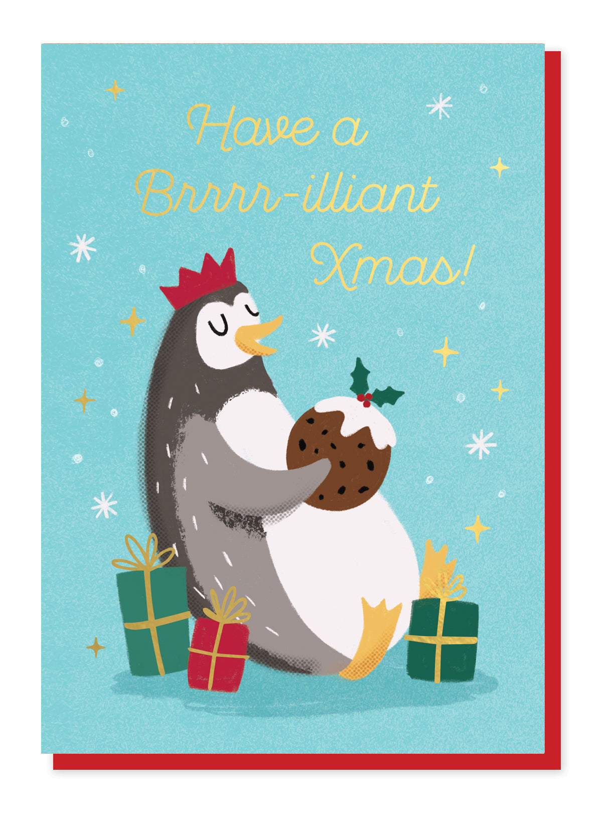 WILD018-Stormy Knight-Brilliant Christmas-Xmas Card-