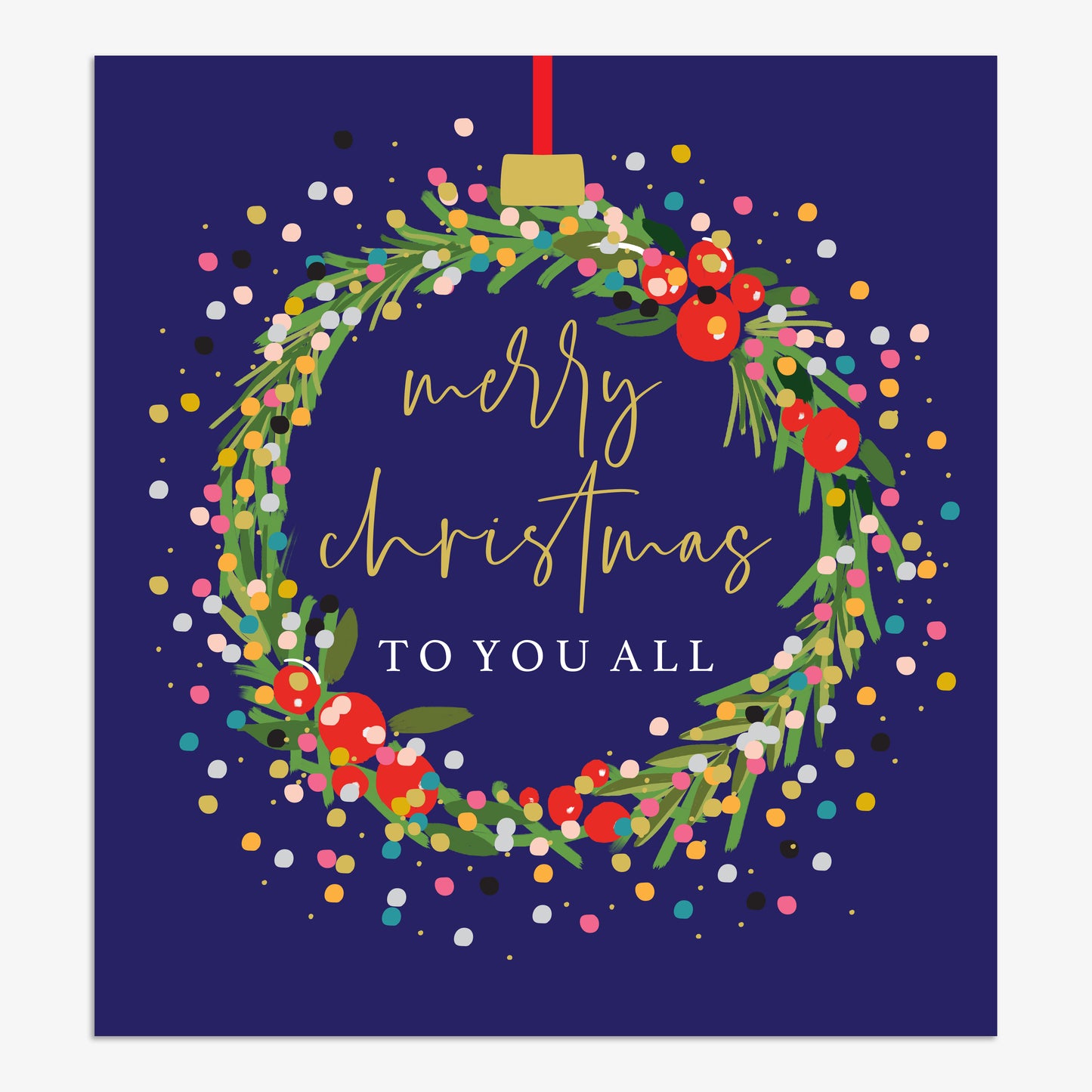 EVX021-Think of Me-To You All-Xmas Card-Evergreen