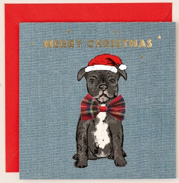 TW044-Apple & Clover-Merry Christmas-Xmas Card-Bow Collections