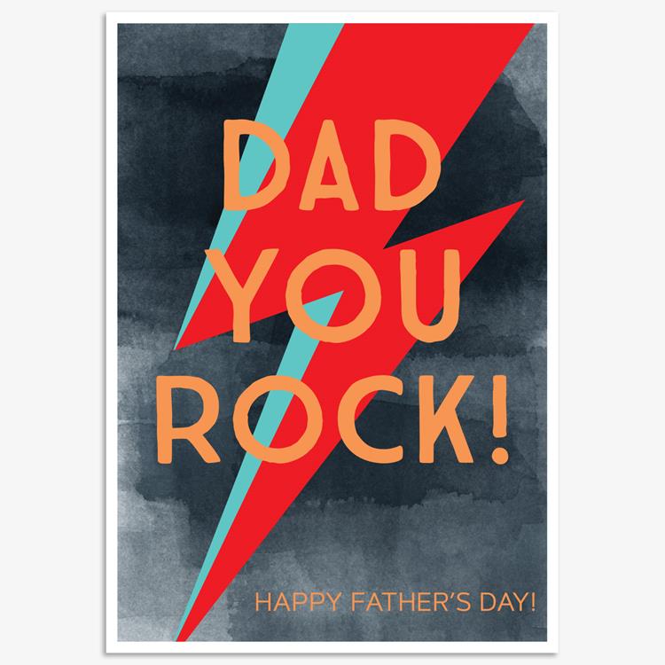 FHO003-Think of Me-Dad You Rock-Card-