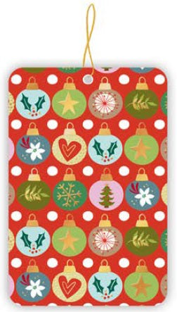 842-Quire-Christmas Baubles-Xmas Gift Tags-5 Pk