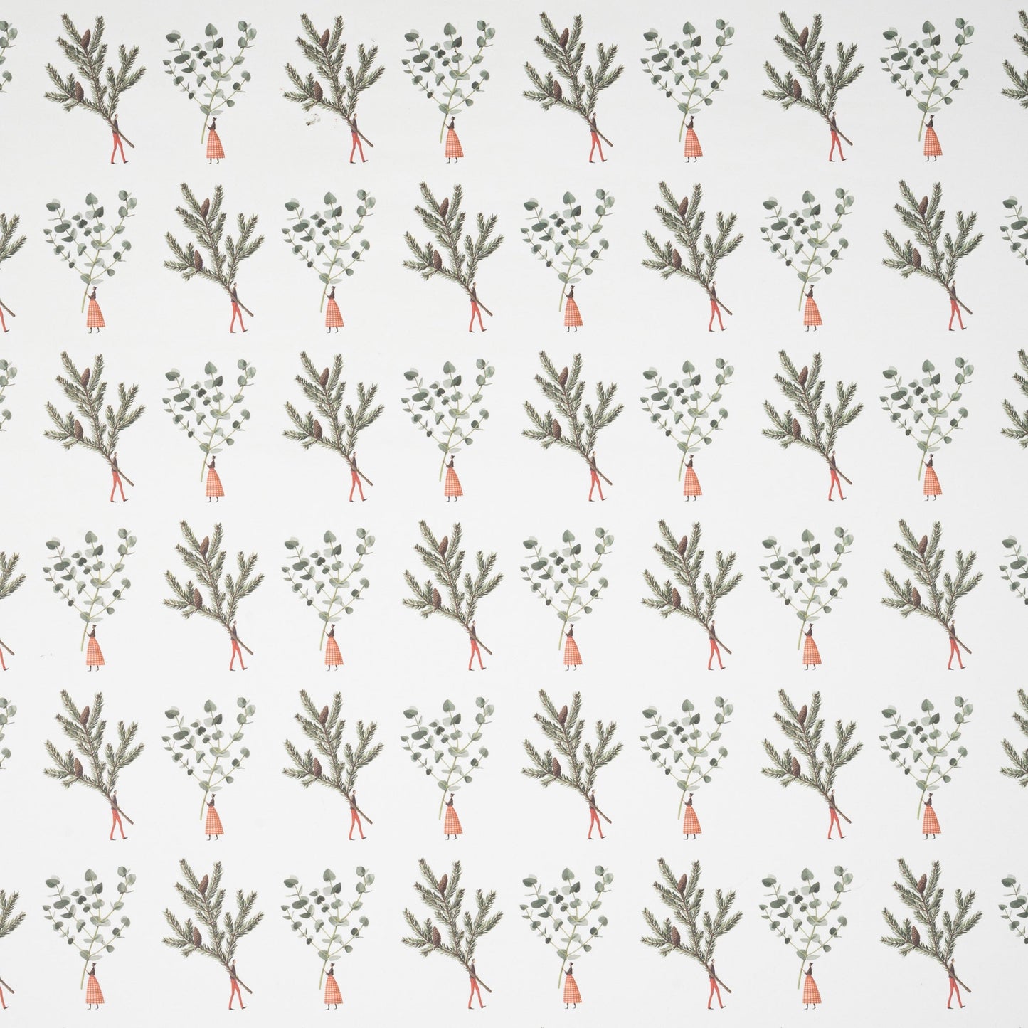 HC035-Laura Stoddart-Spruce & Eucalyptus-Xmas Wrap-Christmas Gift Wrap