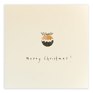 (060)PSC-CPU-Ruth Jackson-Christmas Pudding-Xmas Card-Pencil Shavings