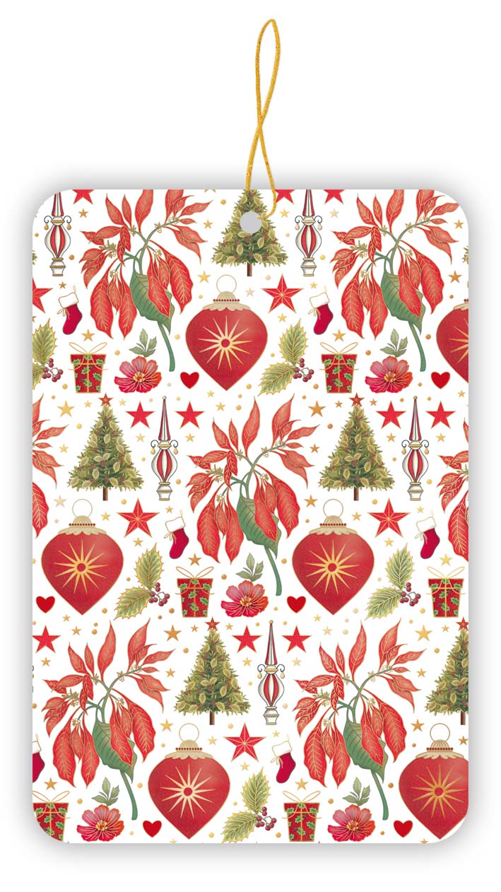 844-Quire-Red Icons-Xmas Gift Tags-Gift Tag 5 Pack