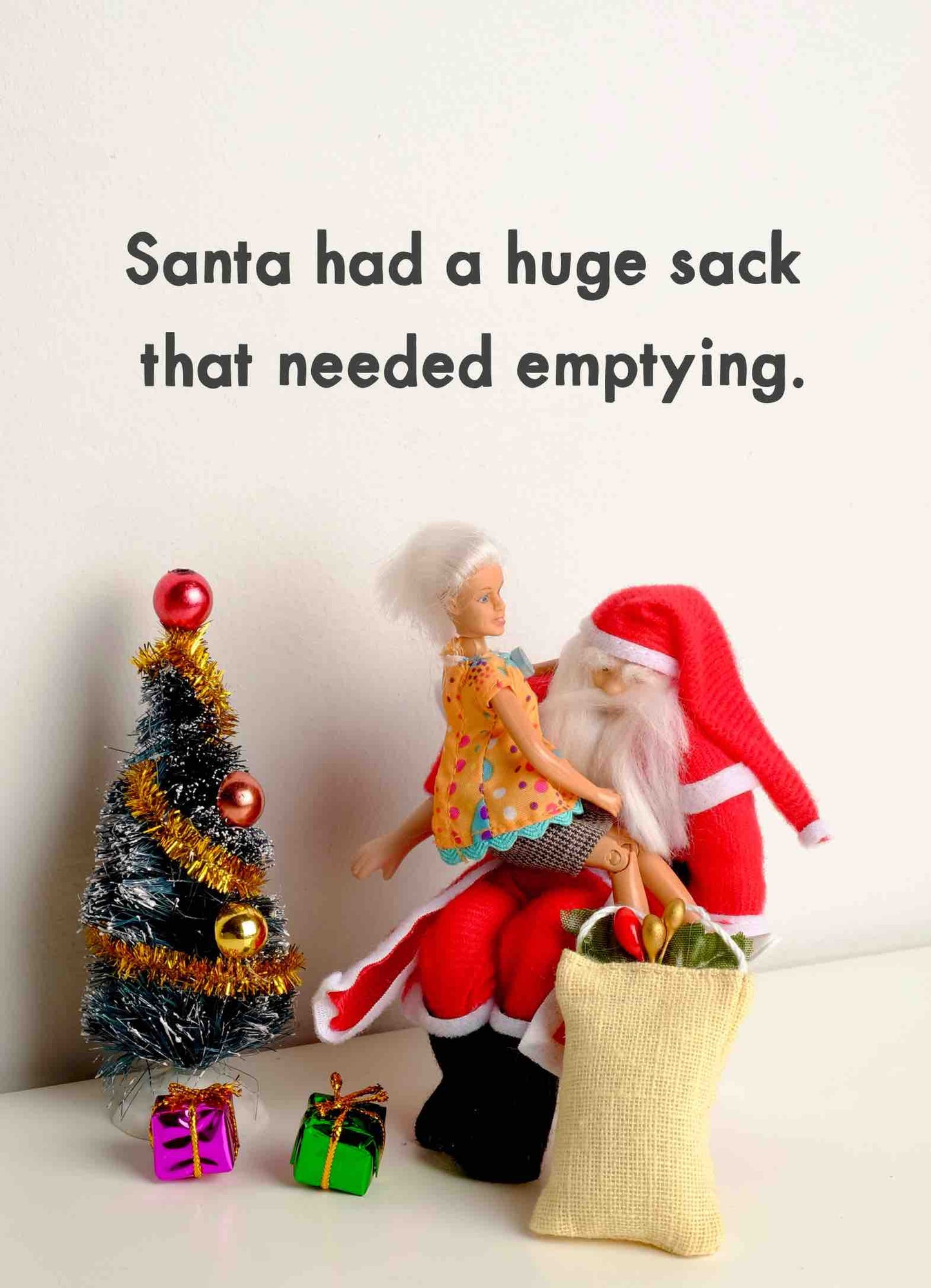 JJC004-Bold & Bright-Santa Sack-Xmas Card-Jeffrey & Janice