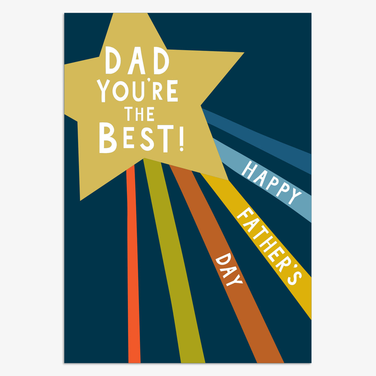 FDR035-Think of Me-Dad You'Re The Best-Card-