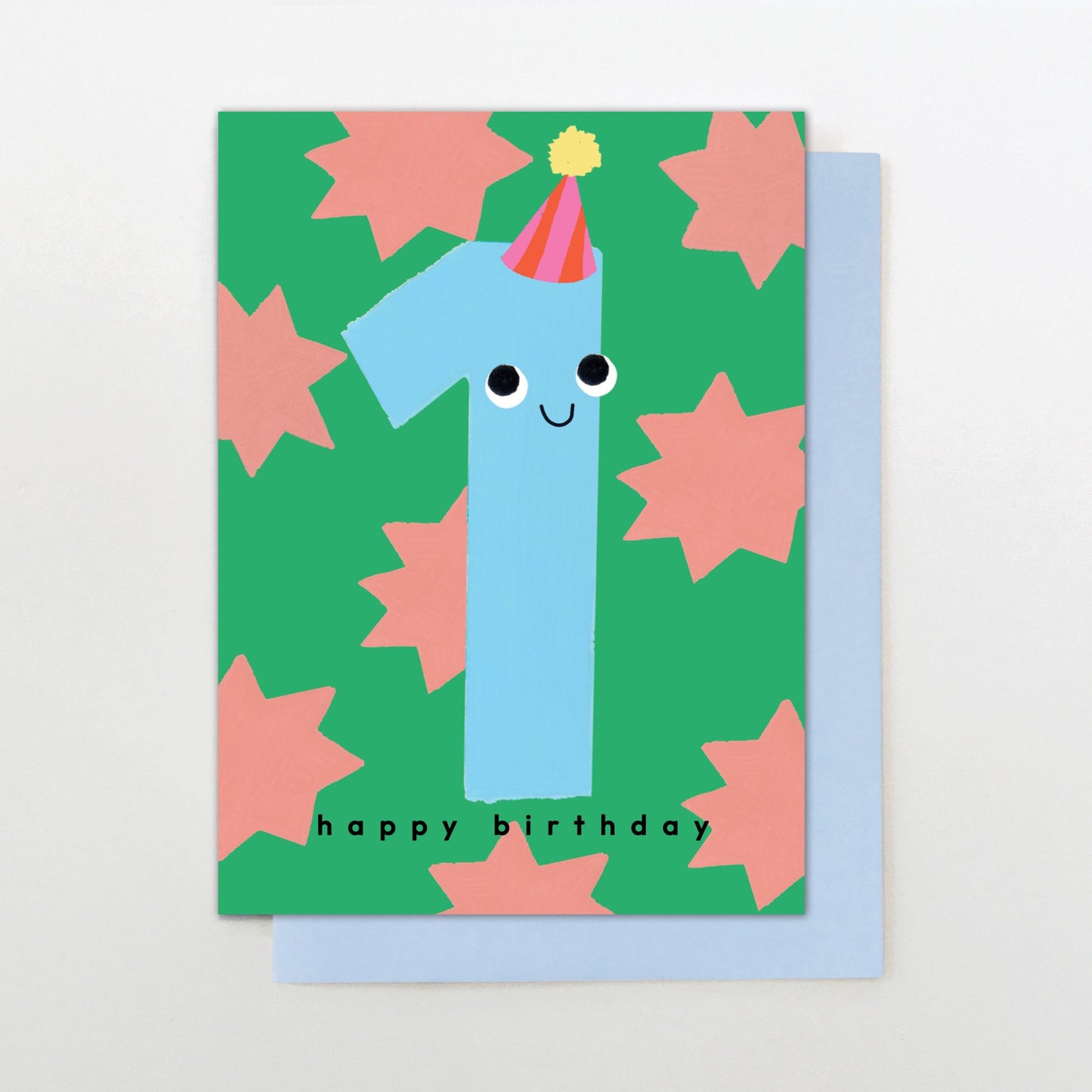 SMI007-Stop The Clock-Boy Age 1-Card-Smilies