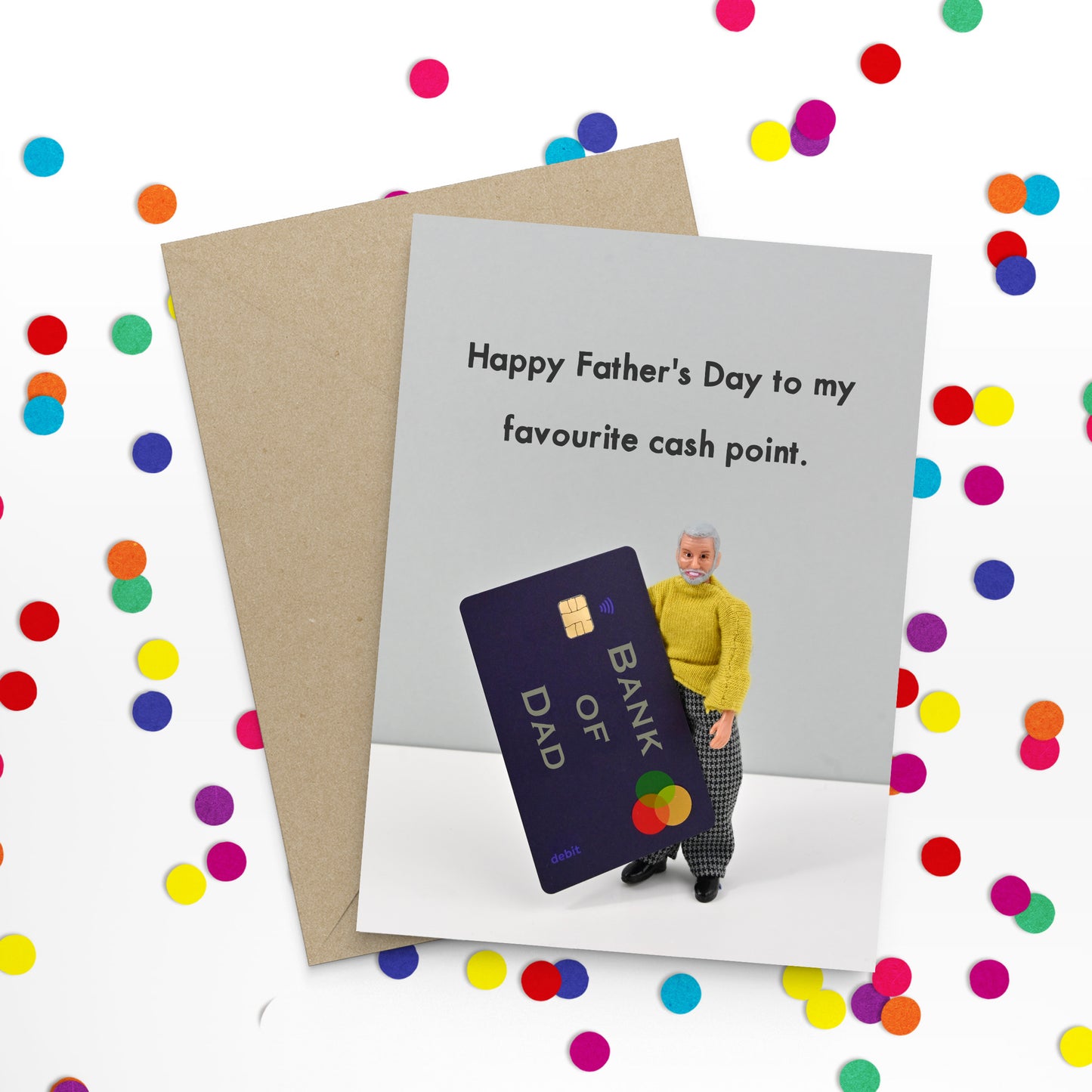 JJOC012-Bold & Bright-Bank Of Dad-Card-Jeffrey & Janice
