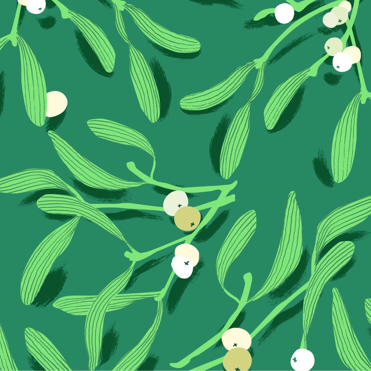 NW096-Noi-Mistletoe-Xmas Wrap-Christmas Wrap