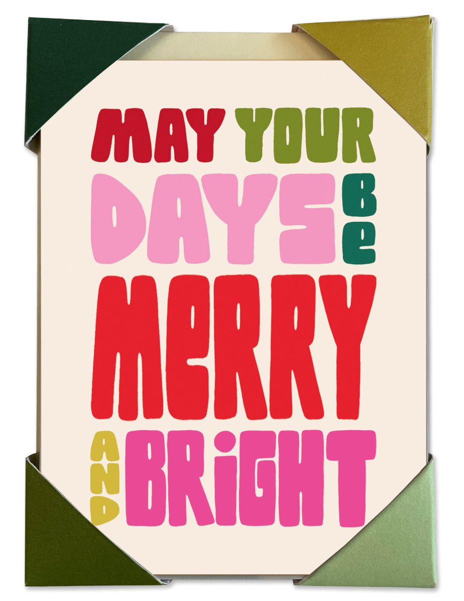 PCK028-Raspberry Blossom-Xmas Card Pack-Mini Card Pack Of 6 X 2 Designs