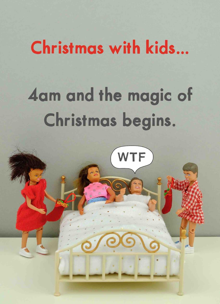 JJC040-Bold & Bright-Xmas Kids-Xmas Card-Jeffrey & Janice