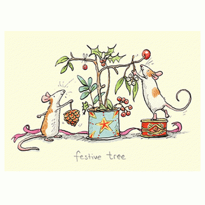 XM130-Two Bad Mice-Xmas Card-