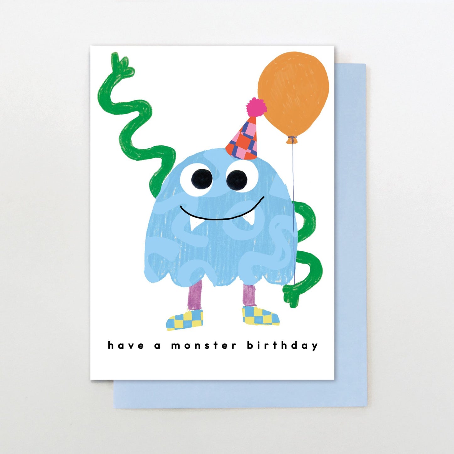 SMI018-Stop The Clock-Birthday Monster-Card-Smilies