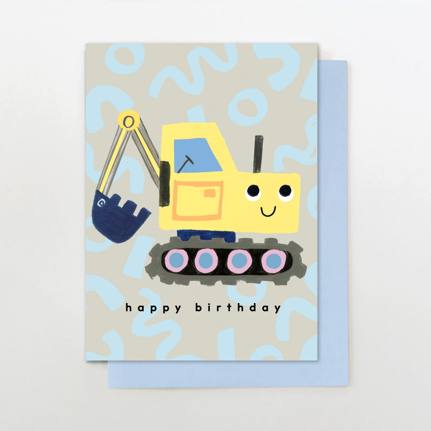 SMI020-Stop The Clock-Birthday Digger-Card-Smilies