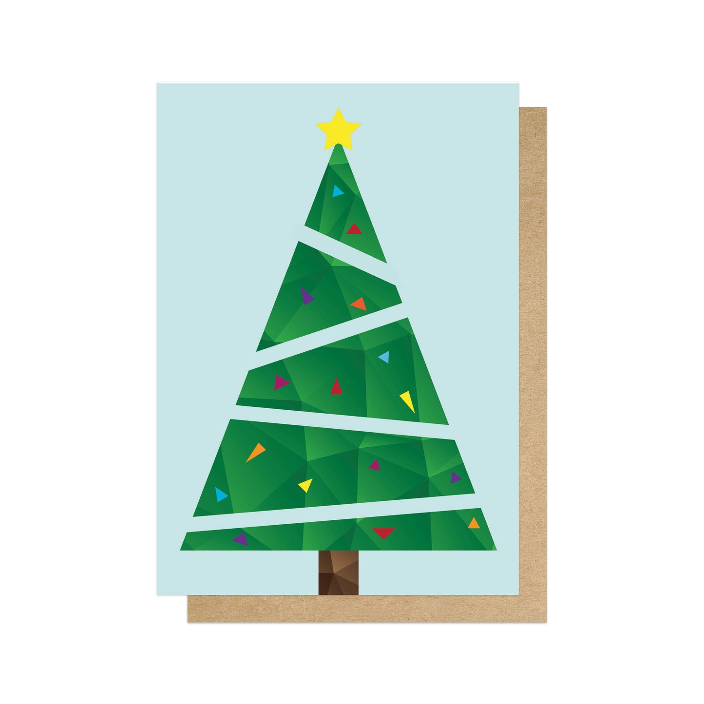 NATISTA088C-East End Prints-Christmas Tree-Xmas Card-The Native State