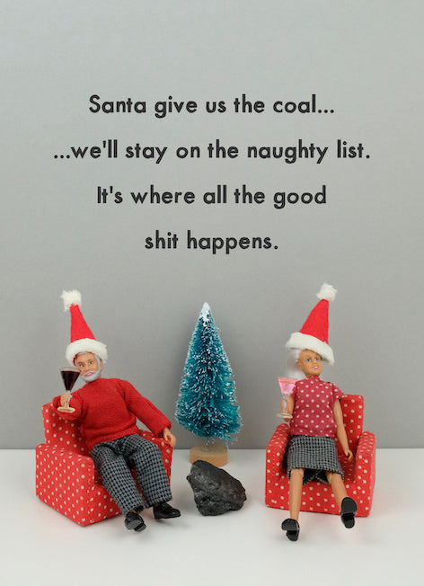 JJC054-Bold & Bright-Naughty List-Xmas Card-Jeffrey & Janice