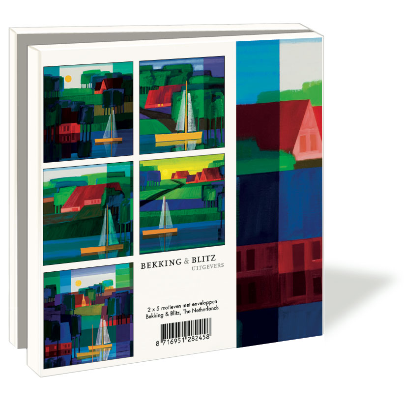 WMC0738-Bekking & Blitz-10 Notecards With Envelopes Various Designs-Notewallet-