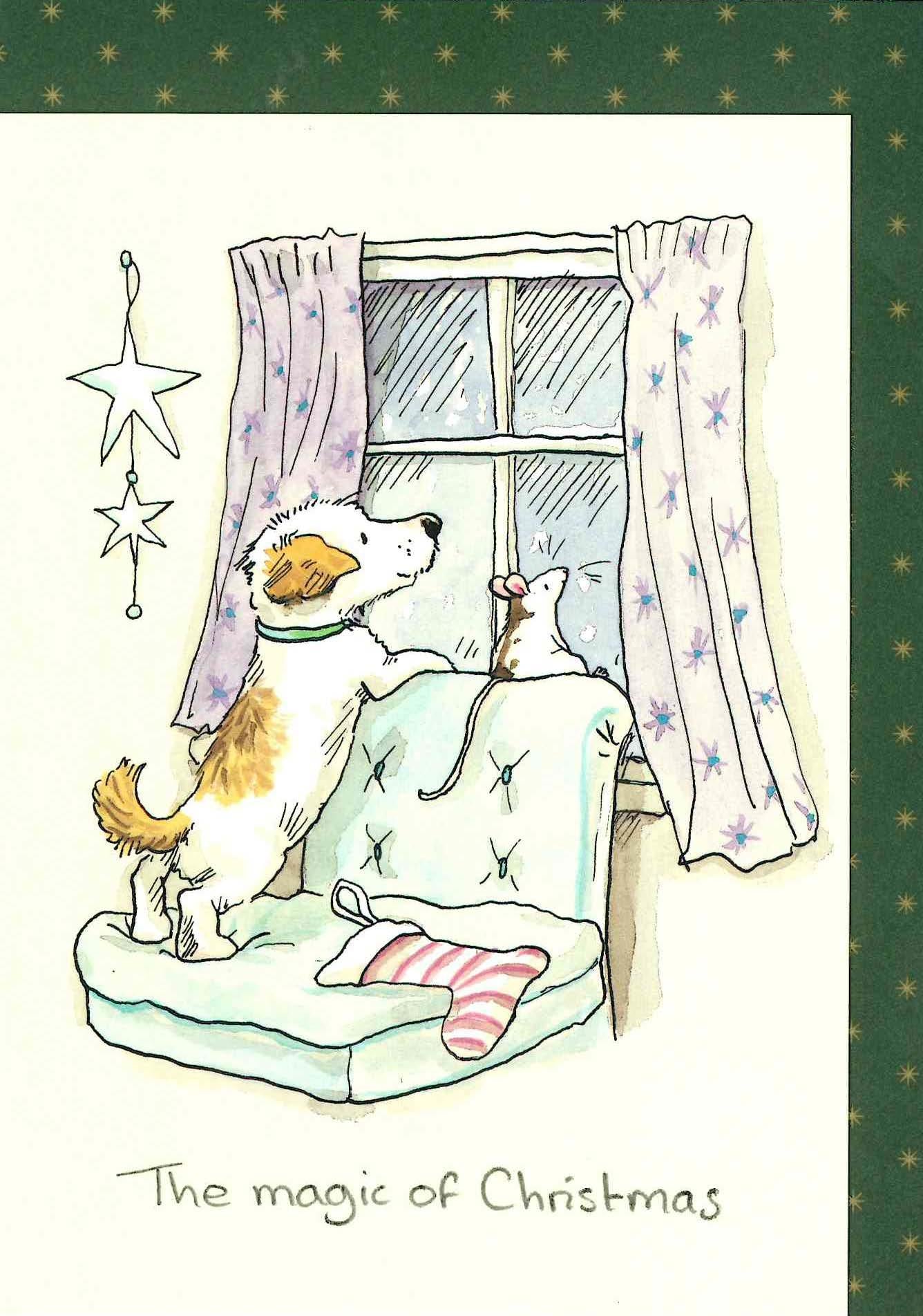 XM115-Two Bad Mice-The Magic of Christmas-Xmas Card