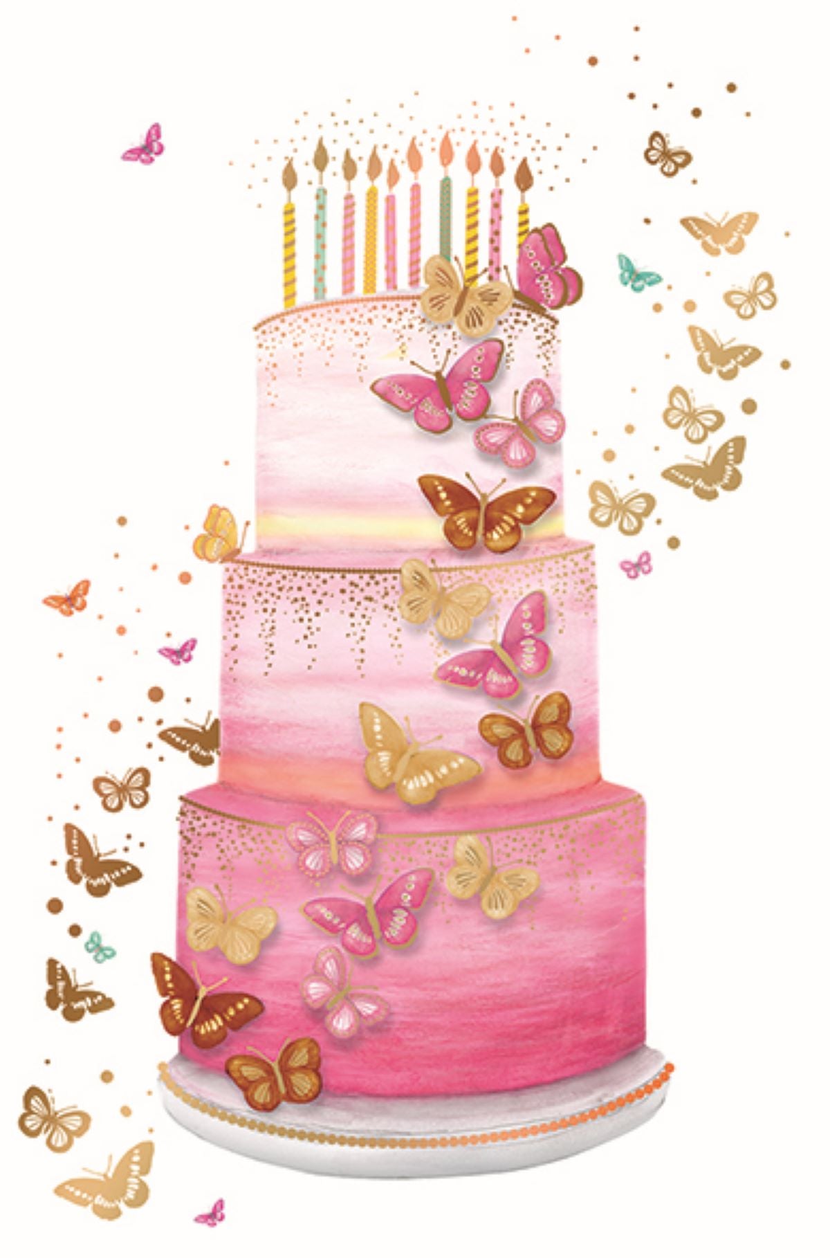 9956560088-Editions du Desastre-Pink Cake-Card-Concept Carnet De Couleurs