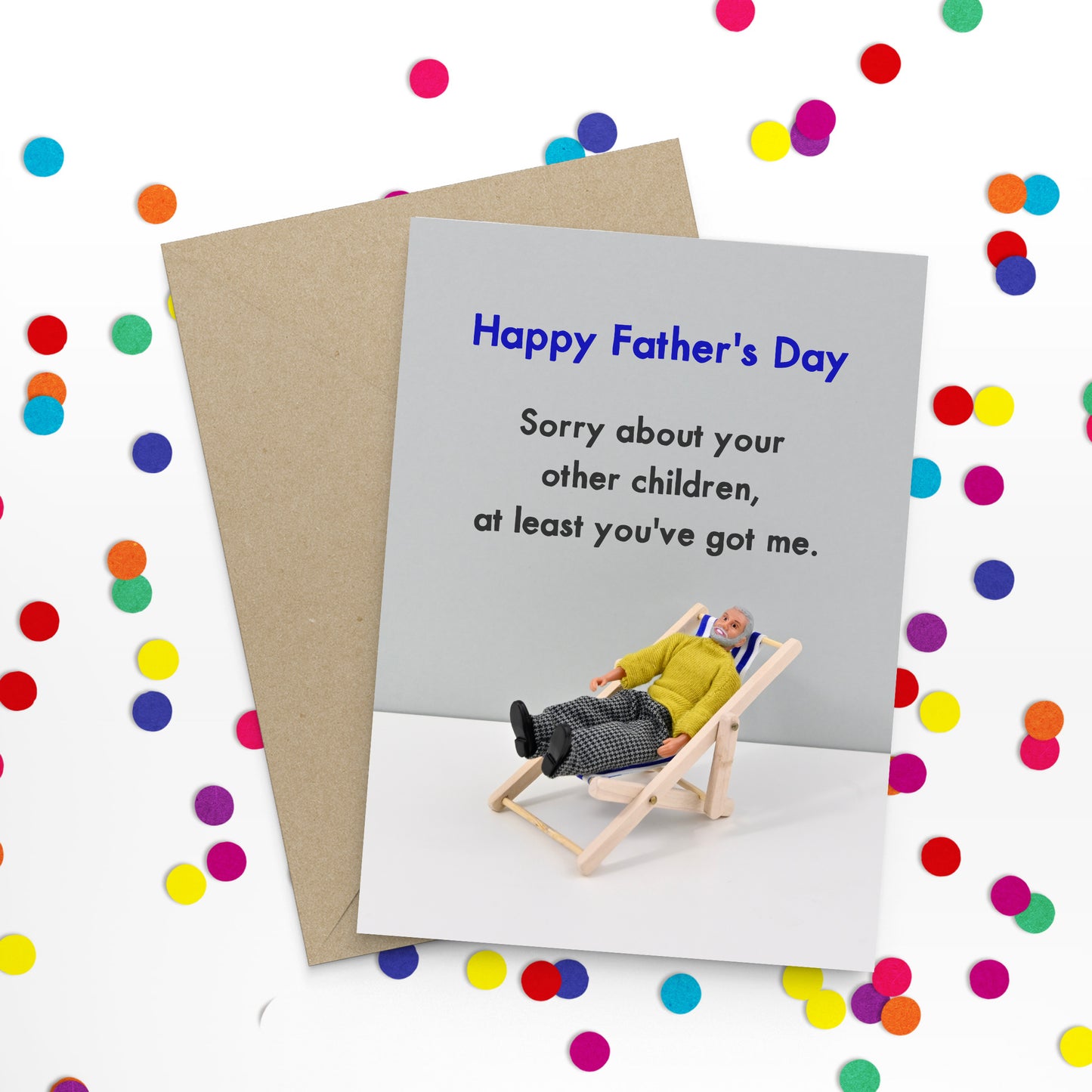 JJOC029-Bold & Bright-Sorry About Kids (Dad)-Card-Jeffrey & Janice