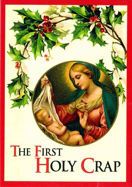 XKMK1706-Kiss Me Kwik-Holy-Xmas Card-