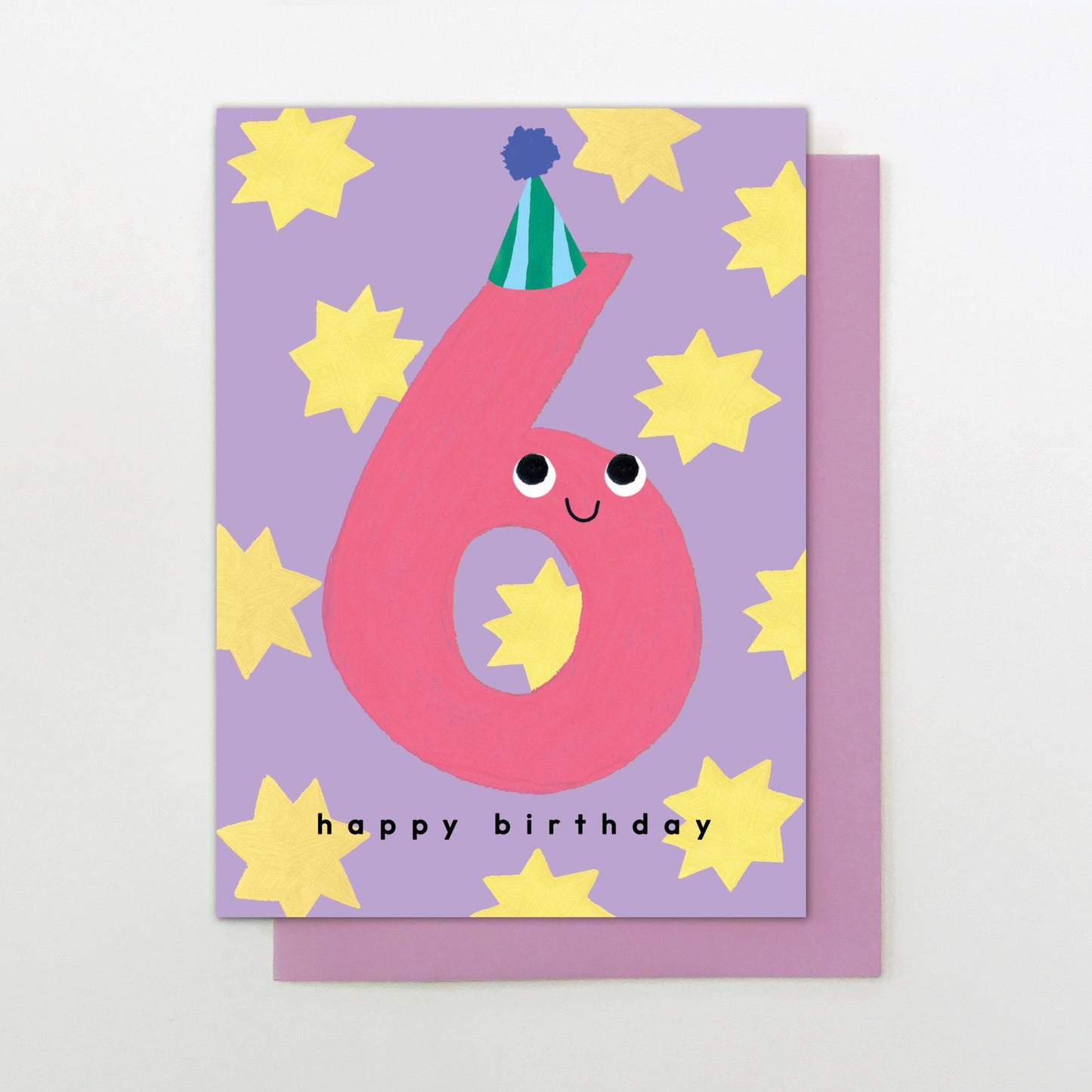 SMI006-Stop The Clock-Girl Age 6-Card-Smilies