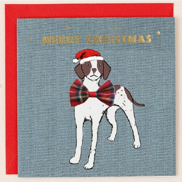 TW047-Apple & Clover-Merry Christmas-Xmas Card-Bow Collections