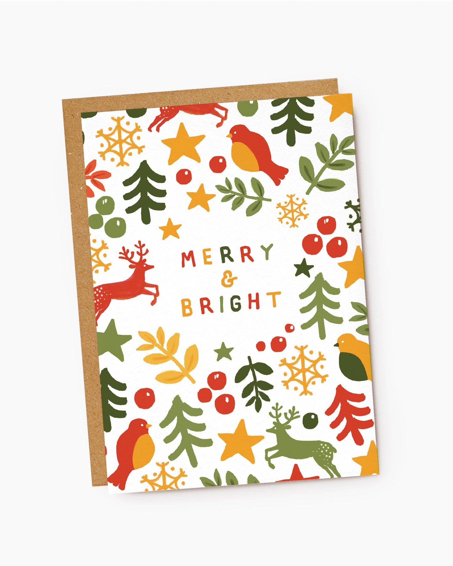 TX210-Jade Fisher-Frolich-Merry & Bright Busy Christmas Icons-Xmas Card-Christmas