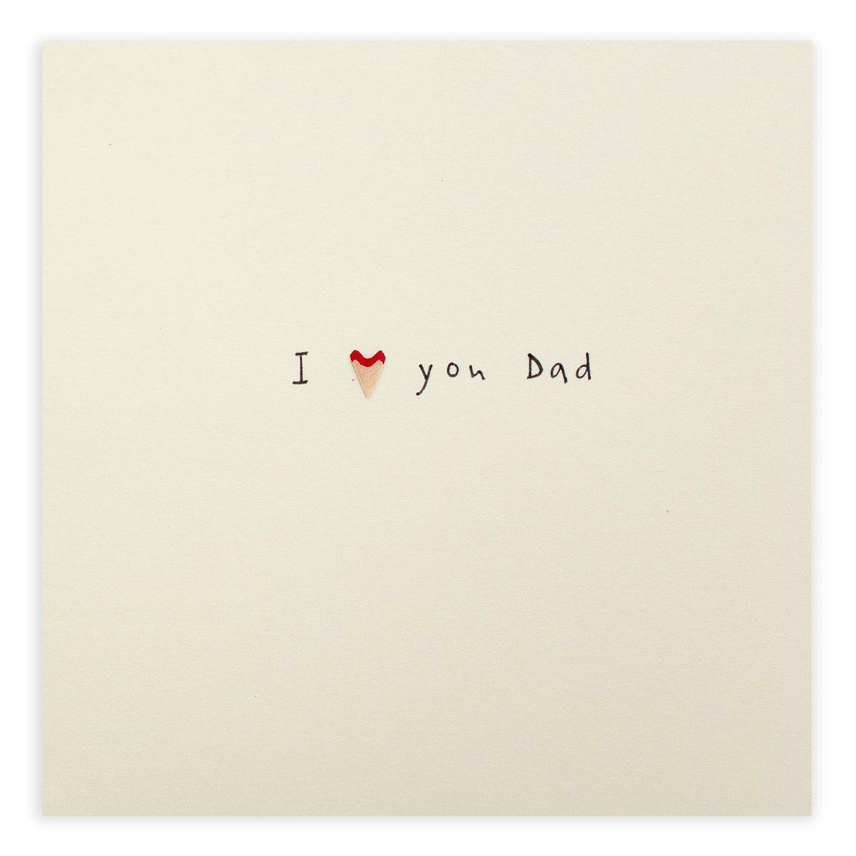 (091)PSCFDL-Ruth Jackson-Father'S Day 'Love You'-Card-