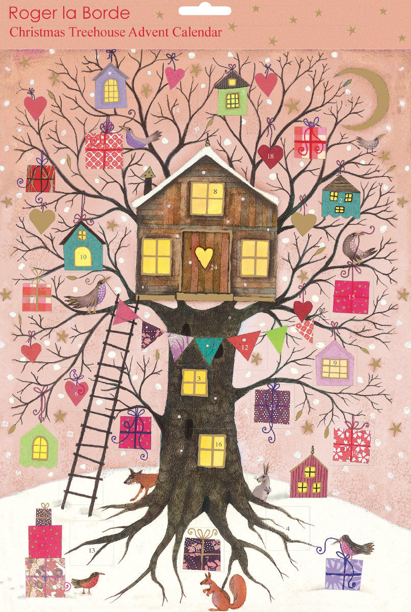 AC062-Roger La B-Christmas Treehouse Advent Calendar-Xmas Calendar-Advent Calendars