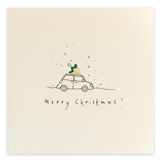 (053)PSC-CCA-Ruth Jackson-Christmas Car-Xmas Card-Pencil Shavings