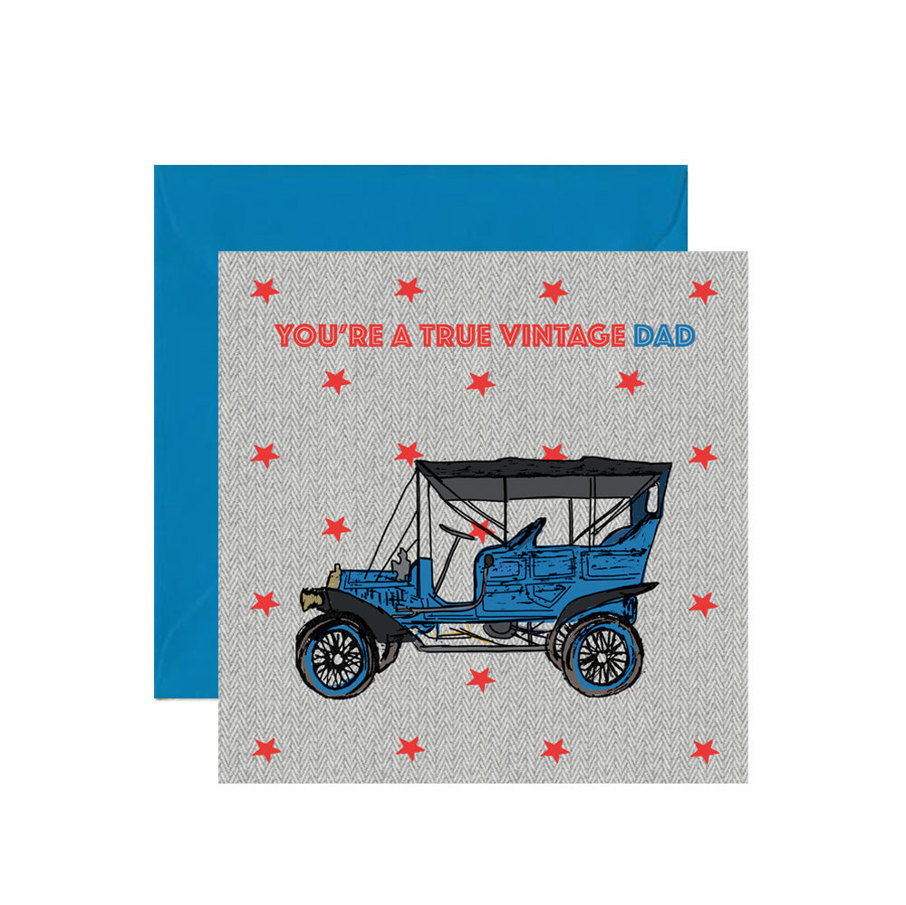 LA021-Apple & Clover-You'Re A True Vintage Dad-Card-